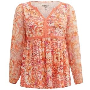 Torrid Babydoll Super Soft Top